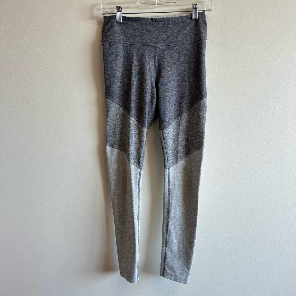 Outdoor Voices Springs 7/8 Colorblock Leggings Grey Size Small Ankle High Rise
